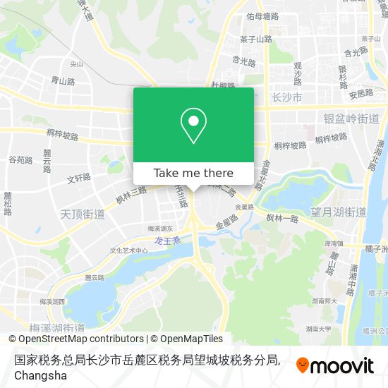 国家税务总局长沙市岳麓区税务局望城坡税务分局 map