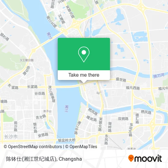 陈钵仕(湘江世纪城店) map