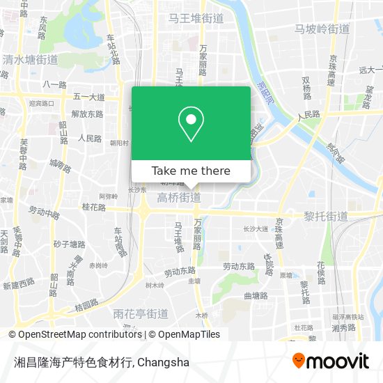 湘昌隆海产特色食材行 map
