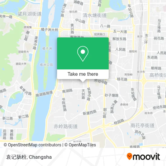 袁记肠粉 map