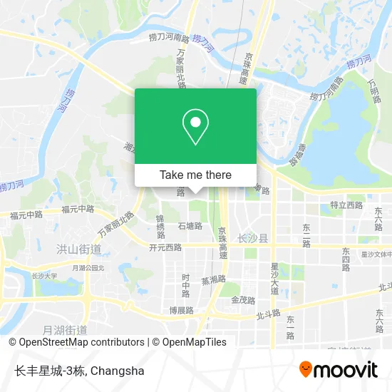 长丰星城-3栋 map