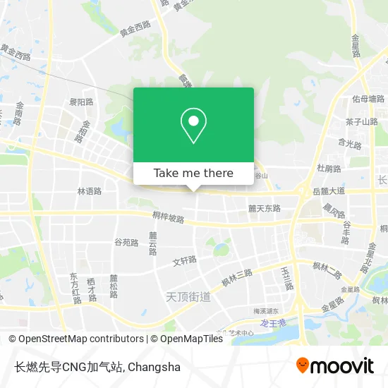 长燃先导CNG加气站 map