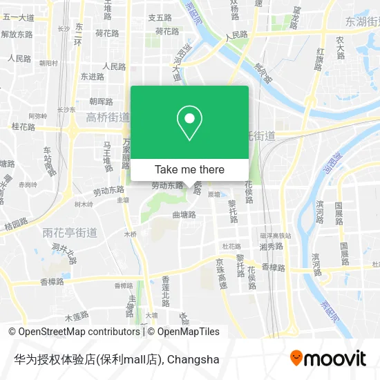 华为授权体验店(保利mall店) map