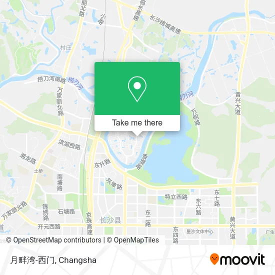 月畔湾-西门 map