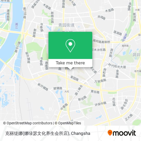 克丽缇娜(娜绿瑟文化养生会所店) map