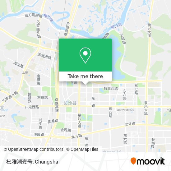 松雅湖壹号 map