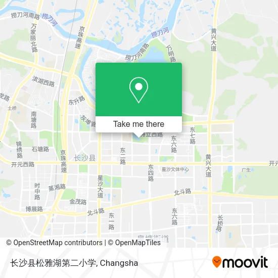 长沙县松雅湖第二小学 map