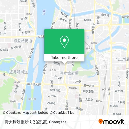 费大厨辣椒炒肉(泊富店) map