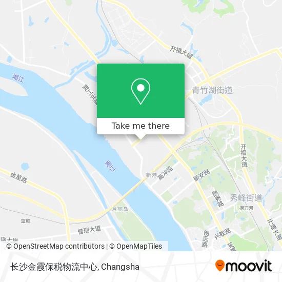 长沙金霞保税物流中心 map