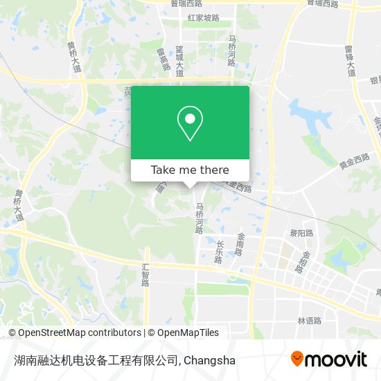 湖南融达机电设备工程有限公司 map