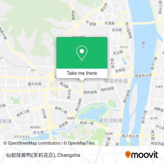 仙都辣酱鸭(茉莉花店) map