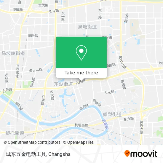城东五金电动工具 map