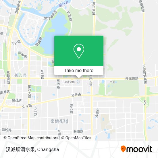汉派烟酒水果 map