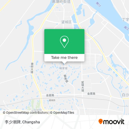 李少潮牌 map
