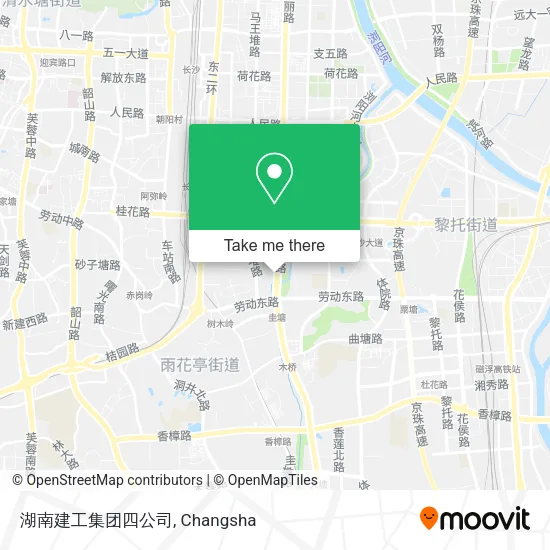 湖南建工集团四公司 map
