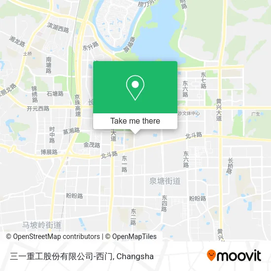 三一重工股份有限公司-西门 map