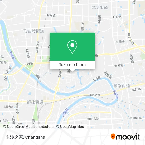 东沙之家 map