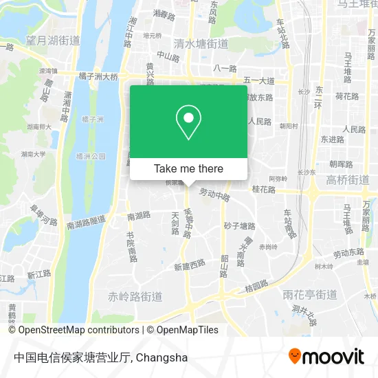 中国电信侯家塘营业厅 map