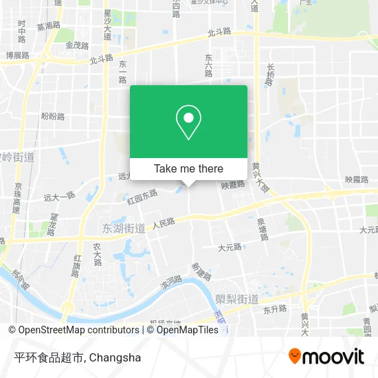 平环食品超市 map