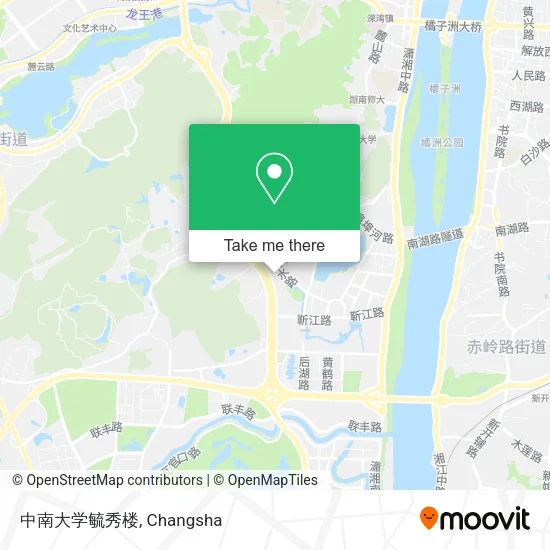 中南大学毓秀楼 map