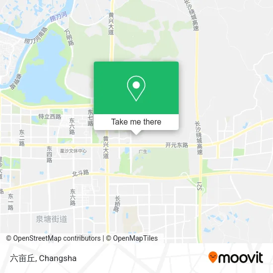 六亩丘 map