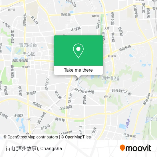 街电(潭州故事) map