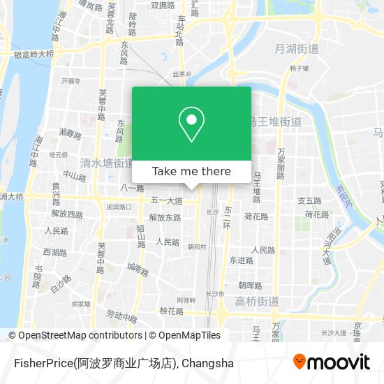 FisherPrice(阿波罗商业广场店) map