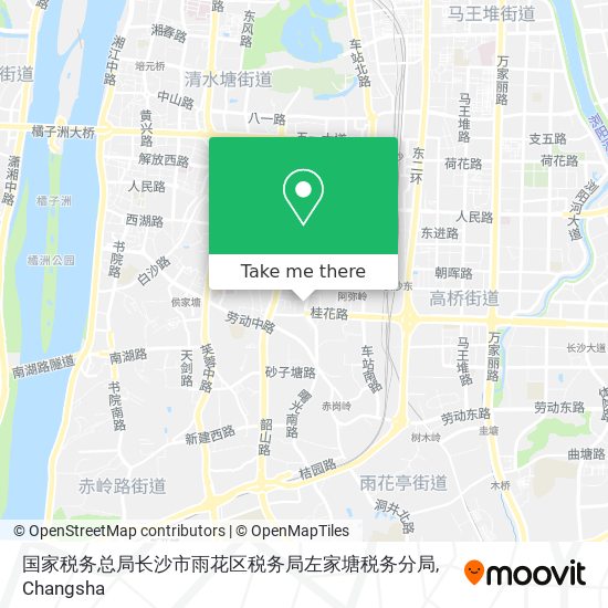 国家税务总局长沙市雨花区税务局左家塘税务分局 map