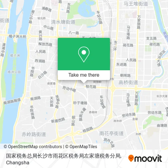 国家税务总局长沙市雨花区税务局左家塘税务分局 map
