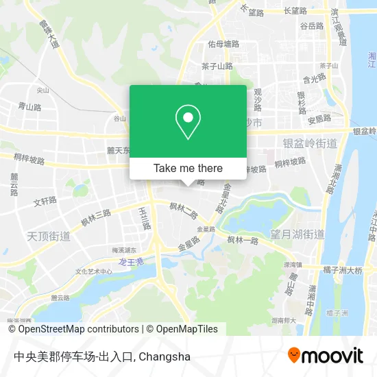 中央美郡停车场-出入口 map