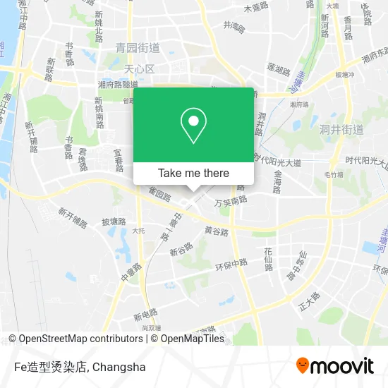 Fe造型烫染店 map