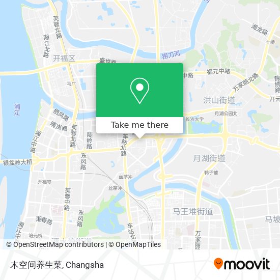 木空间养生菜 map