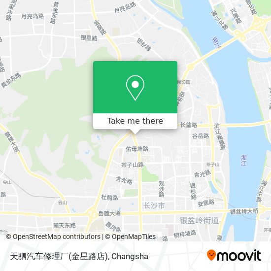 天驷汽车修理厂(金星路店) map