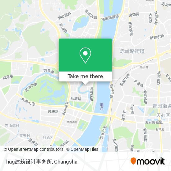 hag建筑设计事务所 map