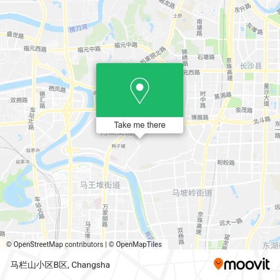 马栏山小区B区 map