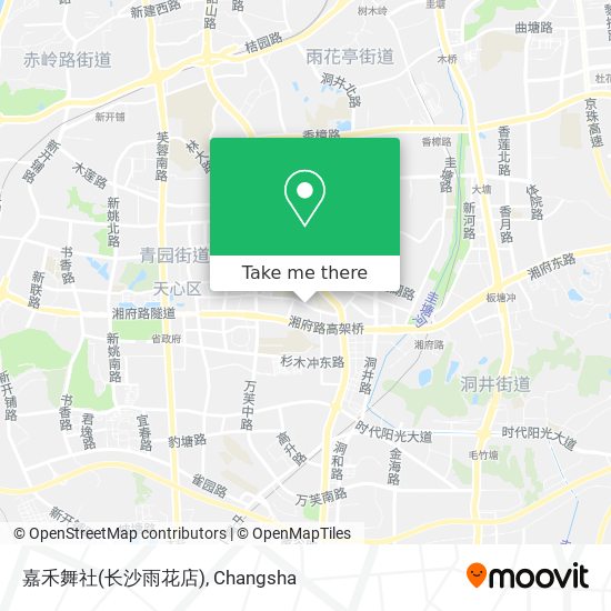 嘉禾舞社(长沙雨花店) map