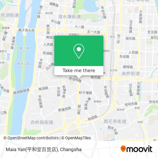Maia Yan(平和堂百货店) map