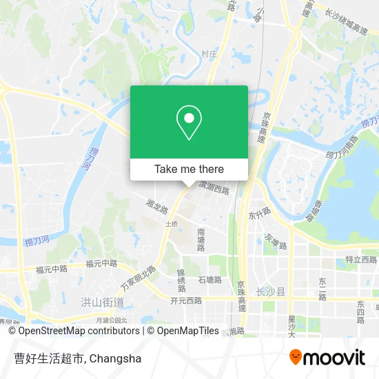 曹好生活超市 map