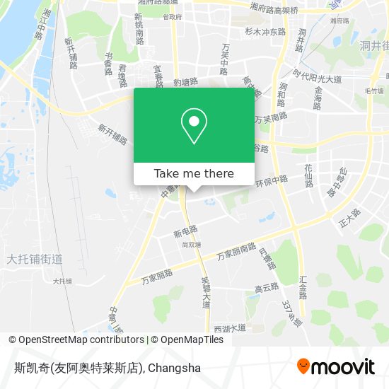 斯凯奇(友阿奥特莱斯店) map