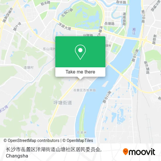 长沙市岳麓区洋湖街道山塘社区居民委员会 map
