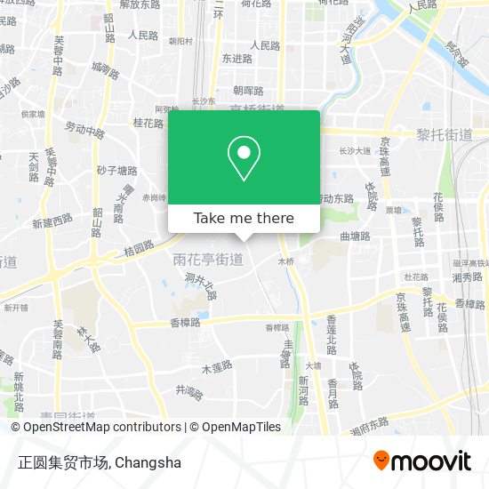 正圆集贸市场 map