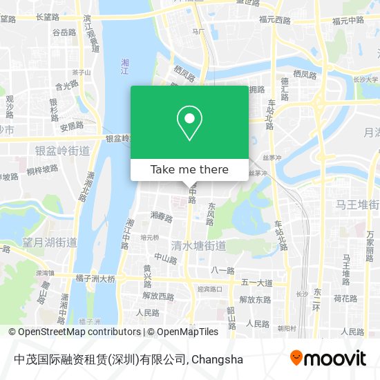 中茂国际融资租赁(深圳)有限公司 map
