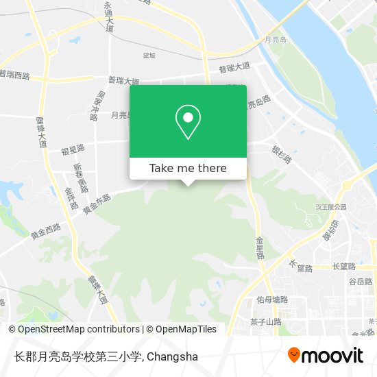 长郡月亮岛学校第三小学 map