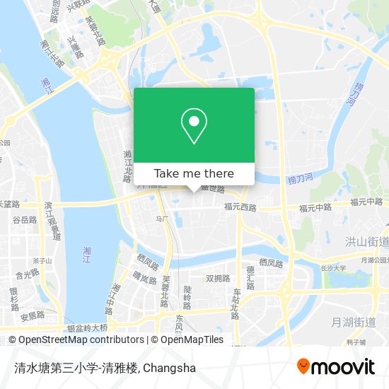 清水塘第三小学-清雅楼 map