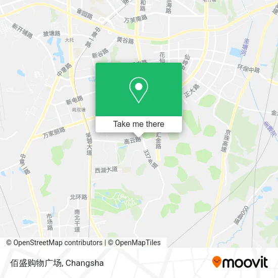 佰盛购物广场 map