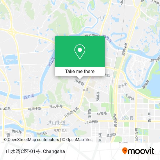 山水湾C区-01栋 map