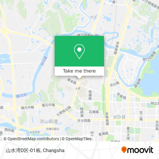 山水湾D区-01栋 map