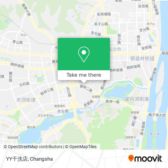 YY干洗店 map