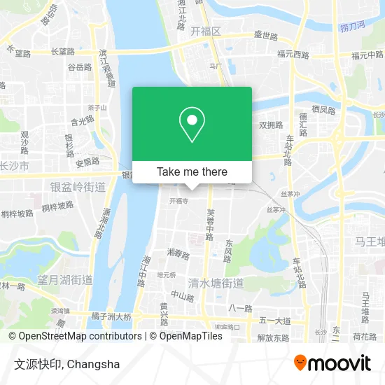 文源快印 map