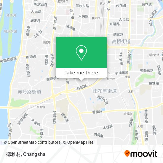 德雅村 map